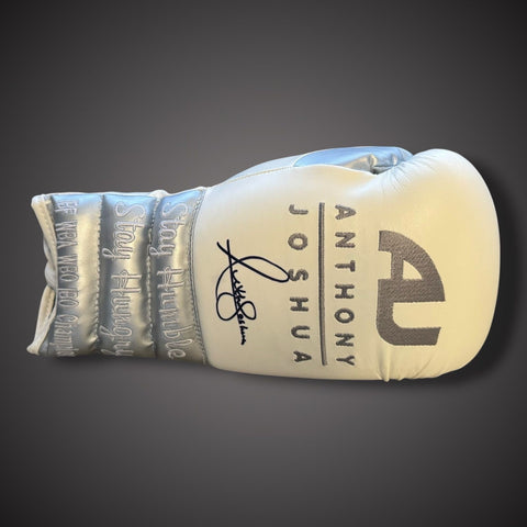 Anthony Joshua Hand Signed ‘Stay Humble, Stay Hungry’ Boxing Glove With COA £2750