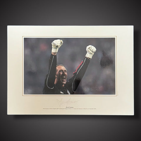 DAVID SEAMAN Hand Signed Photo With Certificate Of Authenticity £59.991