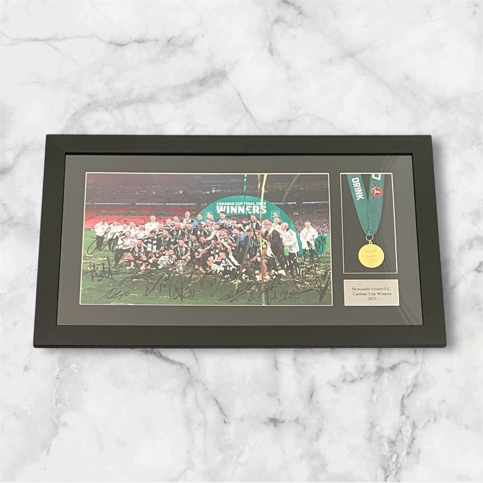 Alan Shearer Hand Signed Newcastle Last Goal Photo With COA  16X20 Iconic £552