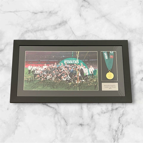Alan Shearer Hand Signed Newcastle Last Goal Photo With COA  16X20 Iconic £552