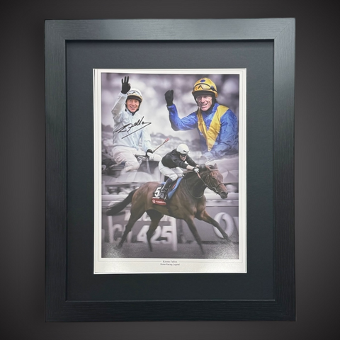 Framed Kieren Fallon Horse Racing Legend Signed Photo £44.99 16X200