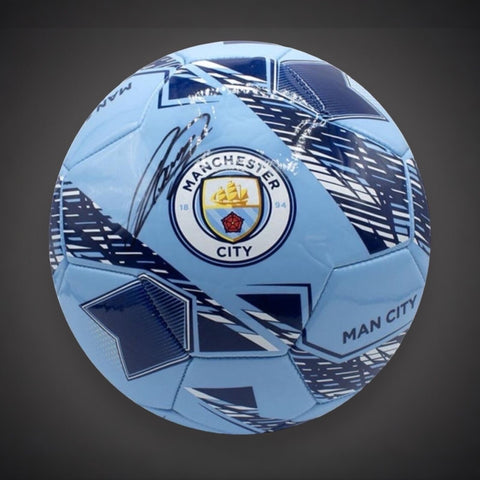 Vincent Kompany Hand Signed Manchester City Football With COA £1250