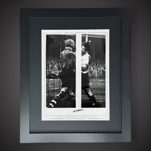 FRAMED Nat Lofthouse Bolton Wanderers 1953 - Hand Signed Photo £450