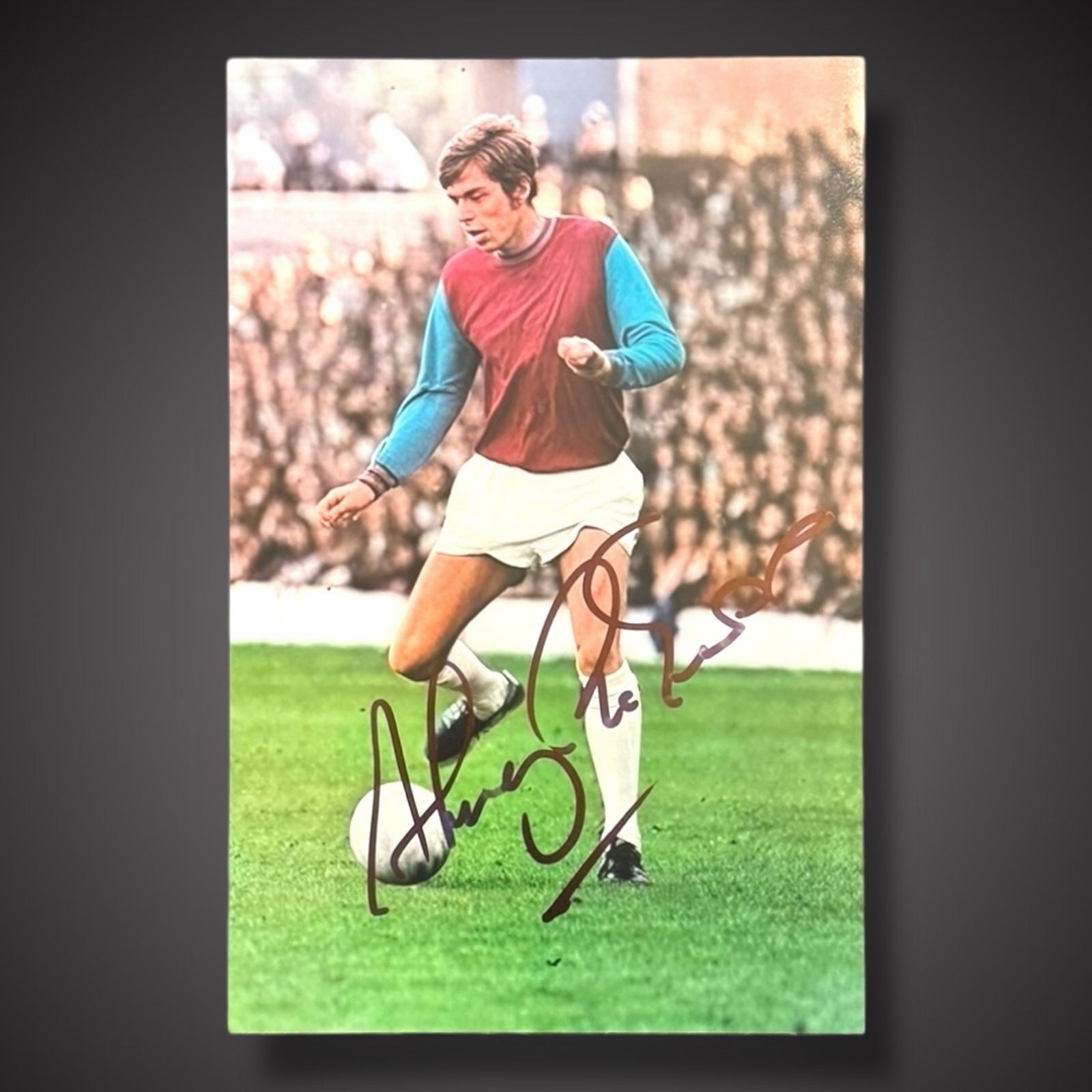 Harry Redknapp Hand Signed West Ham Photograph 12x8 Inches £15 With COA0