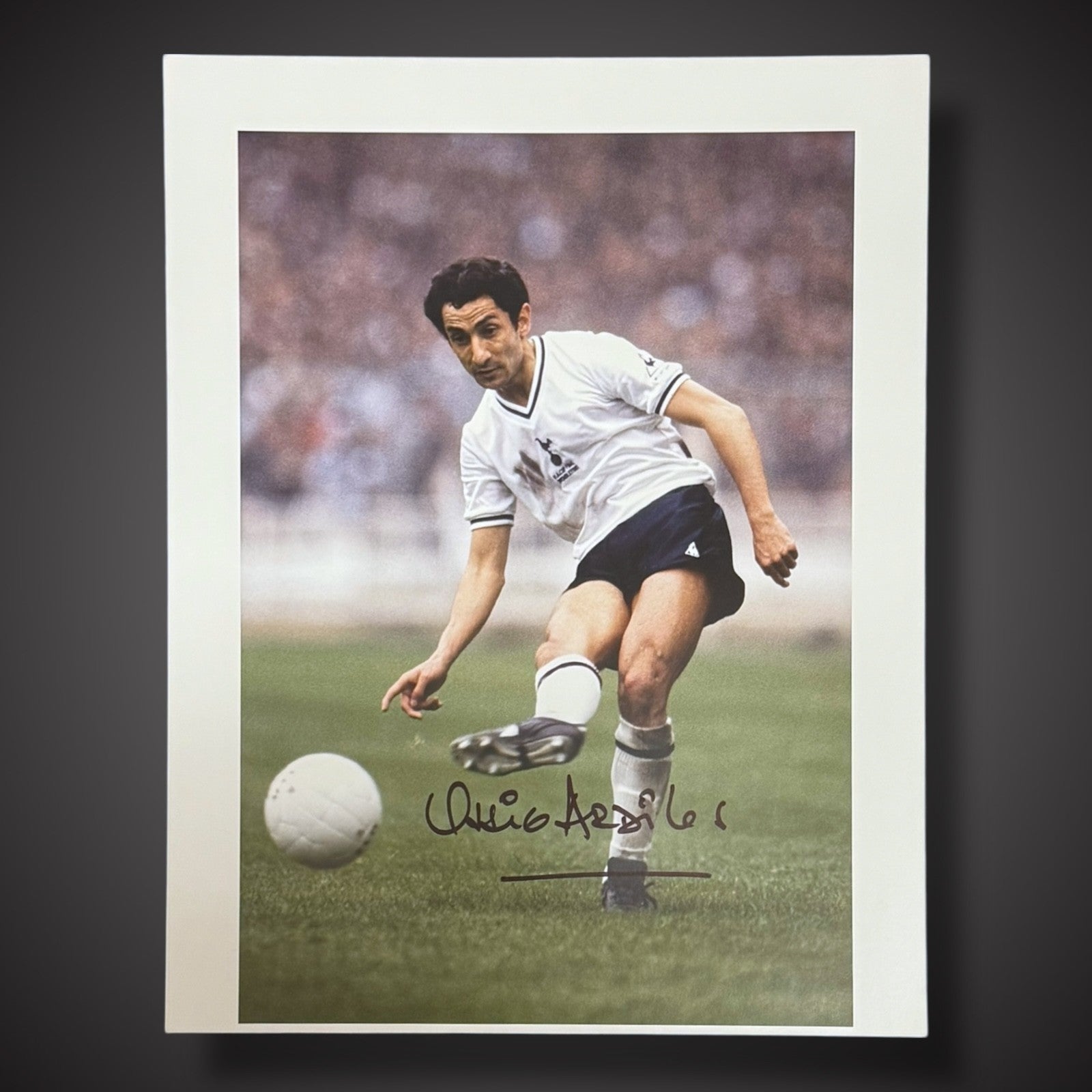 Ossie Ardiles Spurs Legend A2 Signed Photo Superb Value With Coa £250