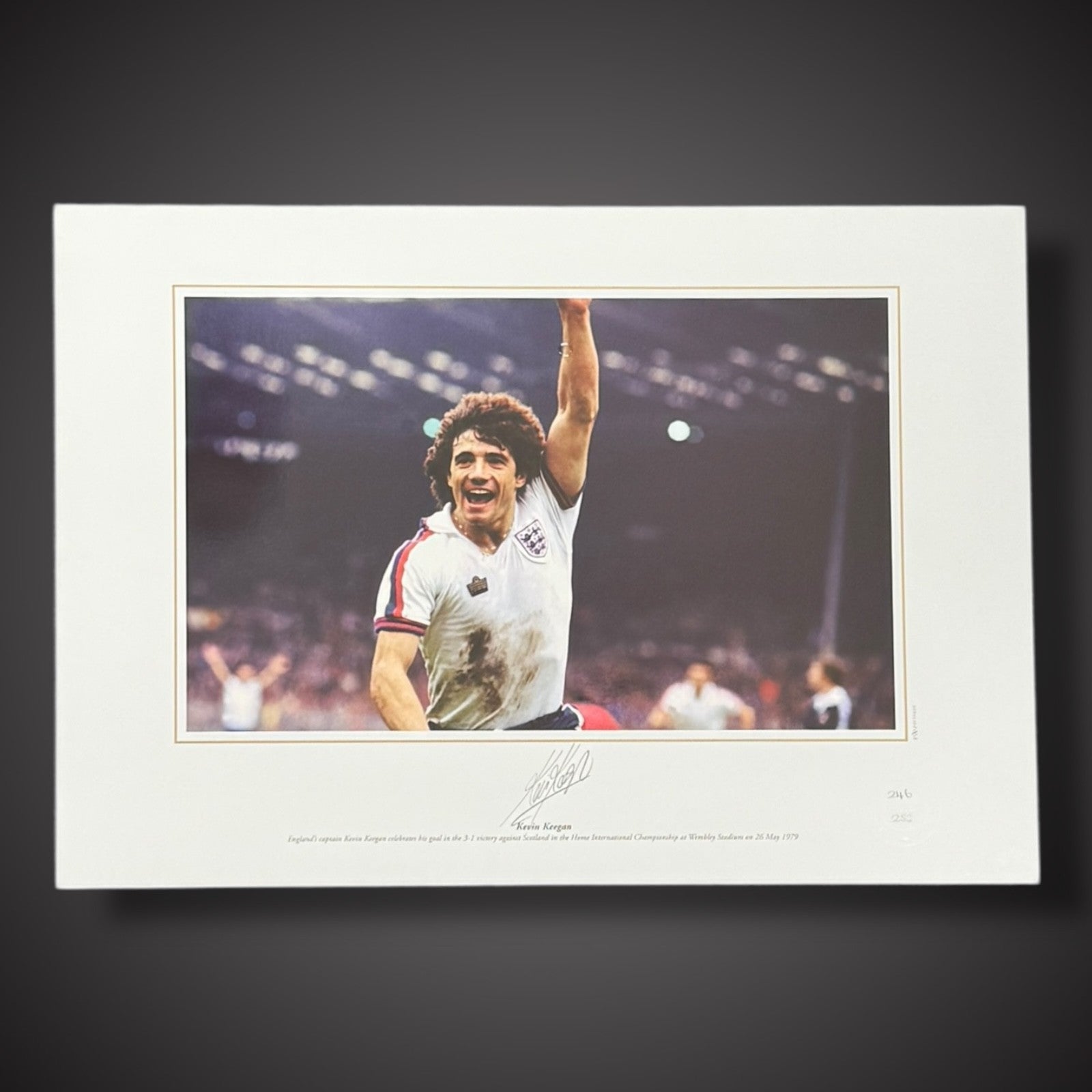 FRAMED England -Kevin Keegan Hand Signed  £69.991