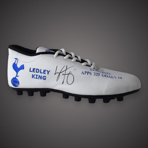 Ledley King Tottenham Hotspur Signed Football Boot In A Dome Frame £2001