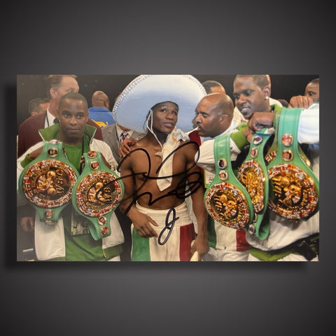 Floyd Money Mayweather Hand Singed 12x8 Photo £349 Recently Signed With COA0