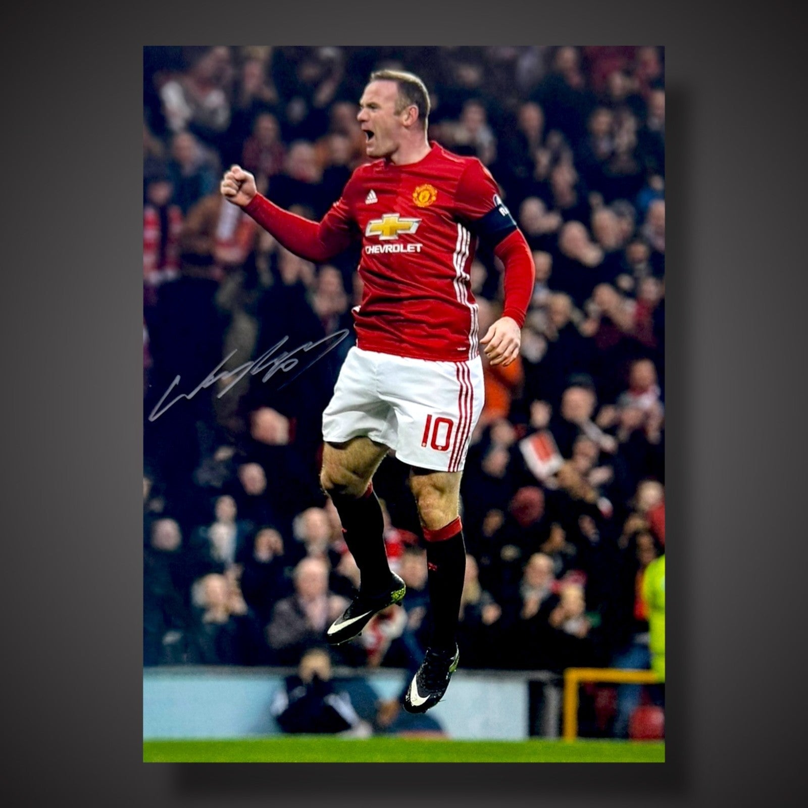 Wayne Rooney Hand Signed Manchester United  Photo £39.99 in Silver pen0