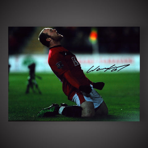 Wayne Rooney Hand Signed Framed Manchester United Photograph £69.99 16X201