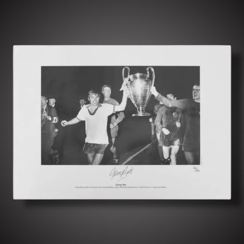 George Best Manchester United Signed 16 x12 Photo Rare £4990