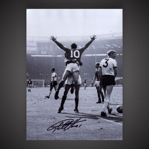 Sir Geoff Hurst TRADE DEAL 3 16x12 Signed Photos Direct From His Agent £49.993