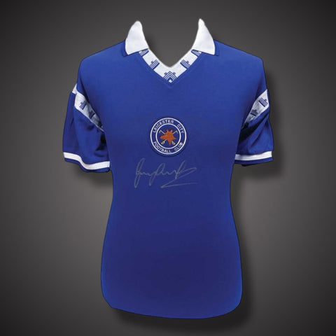 Gary Lineker Hand Signed Leicester City Football Shirt With COA £2500