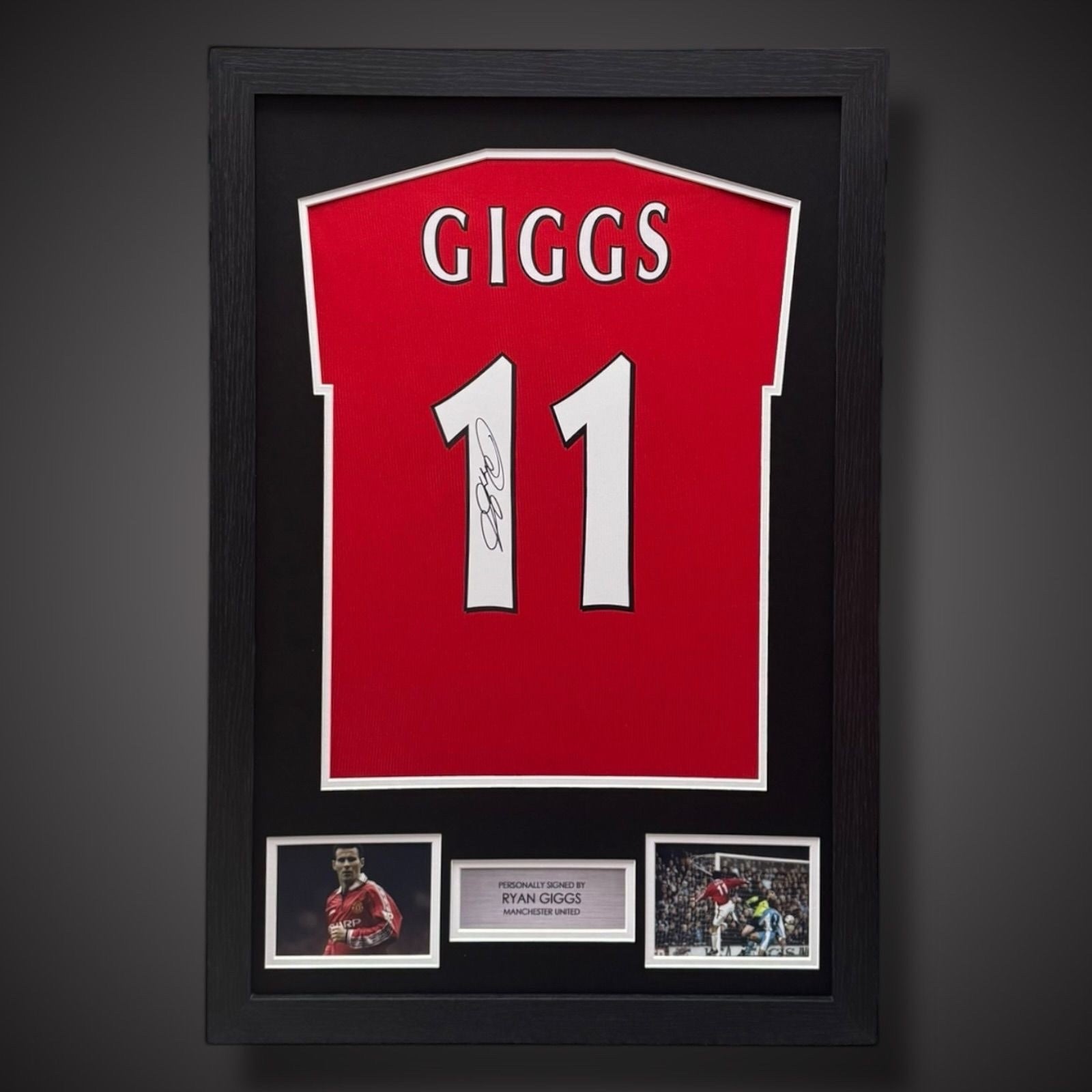 Ryan Giggs Hand Signed Manchester United Football Shirt 1999- £2250