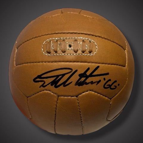 Sir Geoff Hurst Hand Signed “66” Ball With COA £750