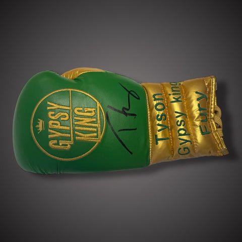 Gypsy King- Tyson Fury Hand Signed  Boxing Glove £225 With COA0