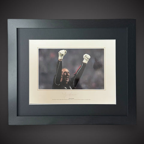 DAVID SEAMAN Hand Signed Photo With Certificate Of Authenticity £59.990
