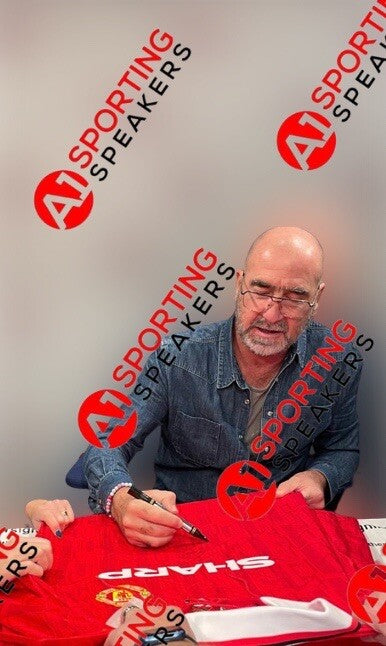 Eric Cantona Signed 1996 Manchester United Private Signing COA £2491