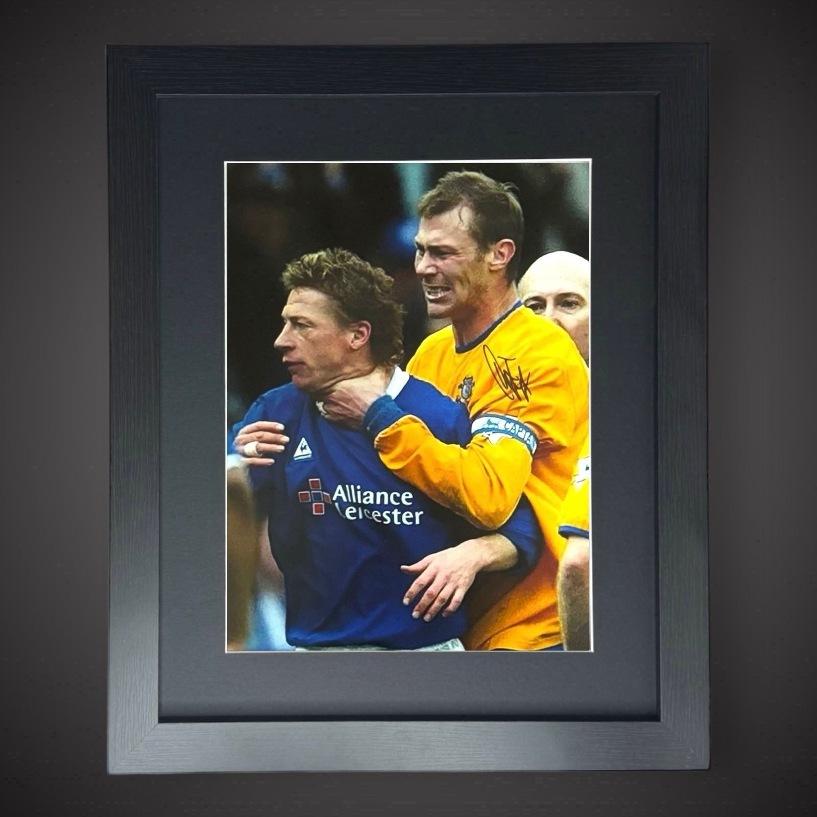 Framed Duncan Ferguson Hand Signed Rangers Photograph £59.98 With COA0