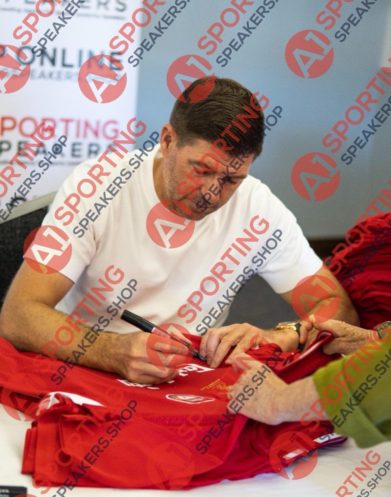 Framed Steven Gerrard 2005 Istanbul Hand Signed Liverpool Shirt With COA £2256