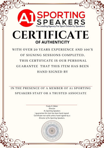 Paolo Di Canio West Ham Famous Goal A2 Size Hand Signed Photo £35 16X233