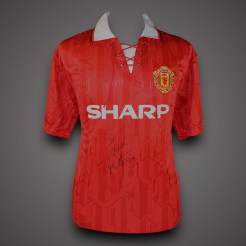 Eric Cantona Signed 1994 Manchester United Private Signing COA  £2490