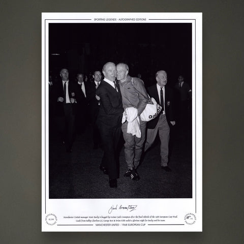 Manchester United - Jack Crompton Hand Signed Photo £19.99 12X160