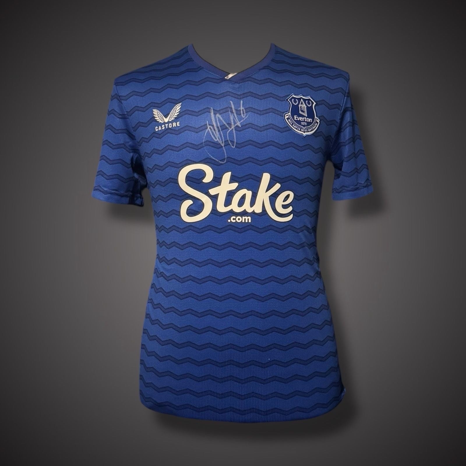 Everton James Tarkowski Hand Signed Football Shirt £2490