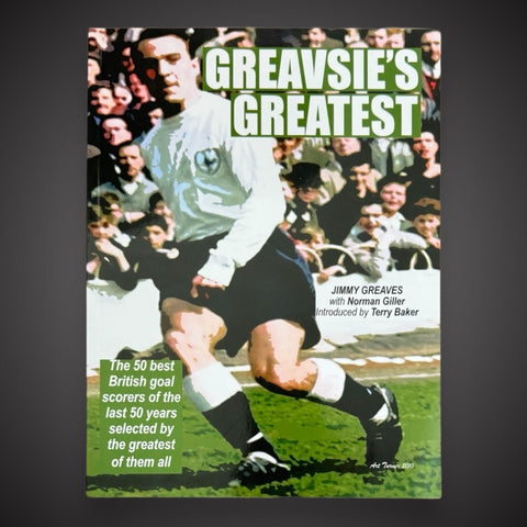 Greavie’s Greatest - Hand Signed Book By Jimmy Greaves £27.50 With COA0