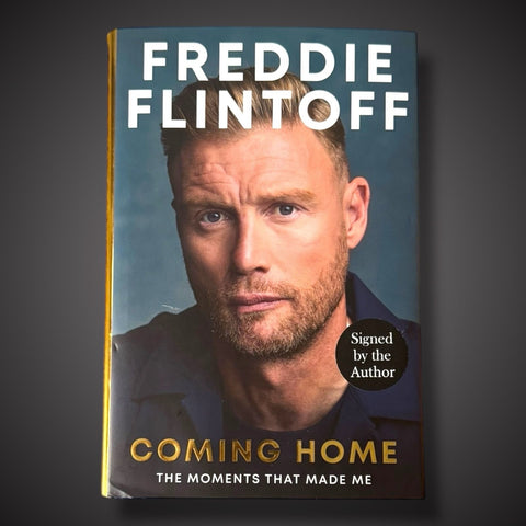 Freddie Flintoff Hand Signed Coming Home  Book £45 With COA 0