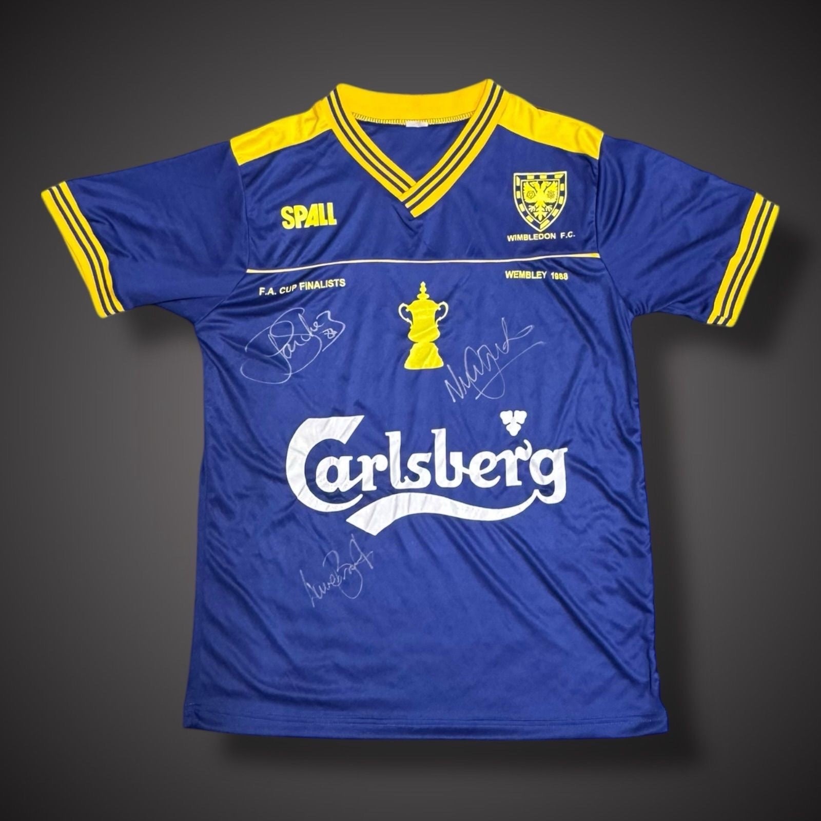 Wimbledon 1988 Cup Final Signed Football Shirt 1 Available £2990