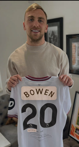 Framed Jarrod Bowen ‘Bowens On Fire’  Signed West Ham Shirt With COA £2753
