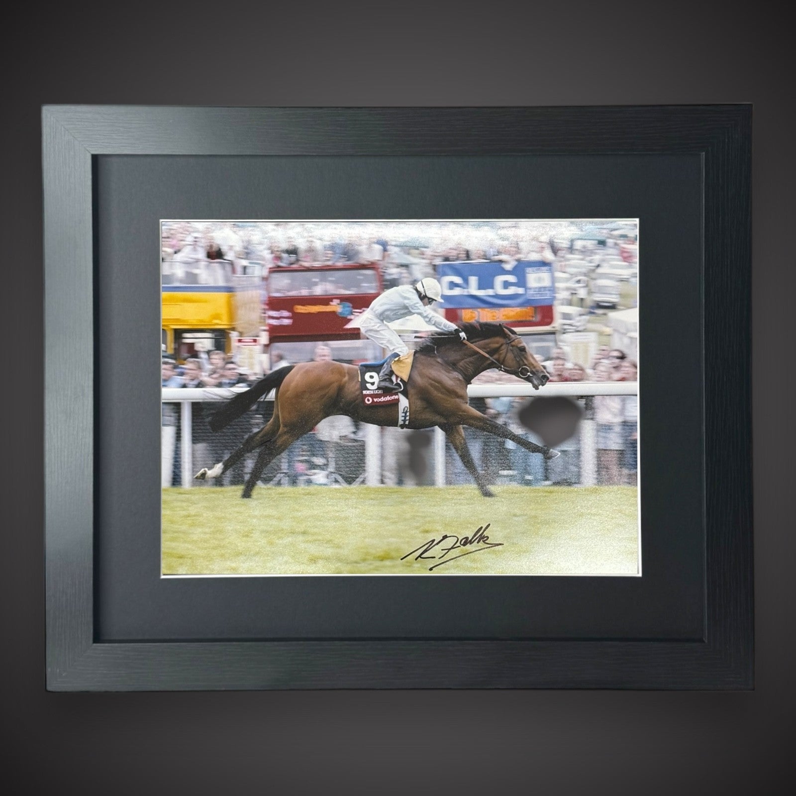 FRAMED Kieren Fallon - Horse Racing Legend Signed Photo £45 12X160