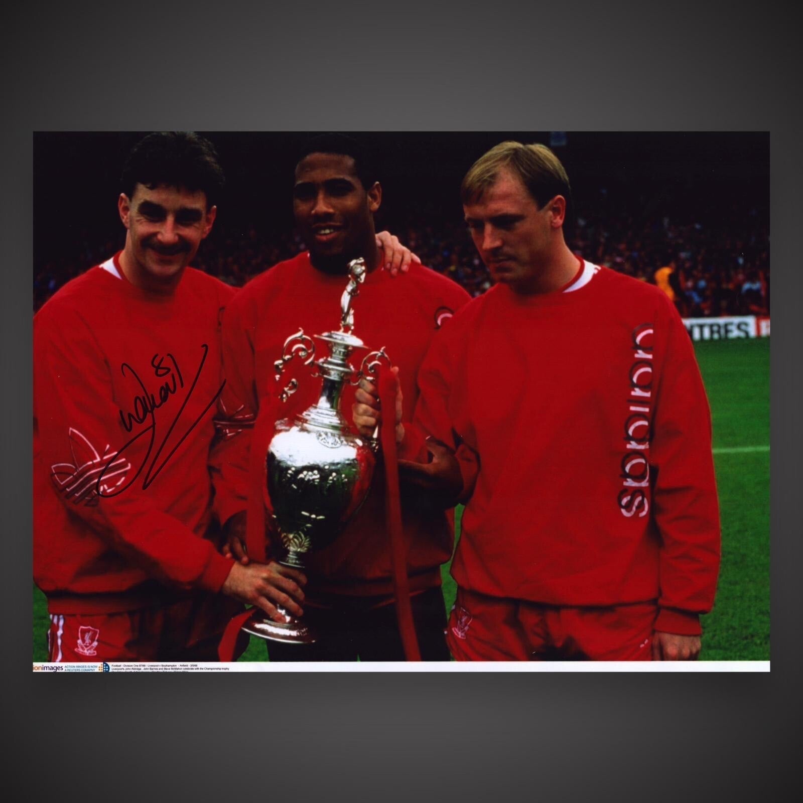 Fantastic Liverpool John Aldridge Hand Signed Photo 16x12 With COA £29.990