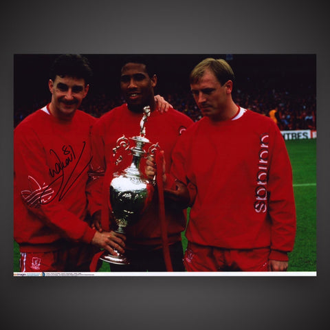 Fantastic Liverpool John Aldridge Hand Signed Photo 16x12 With COA £29.990
