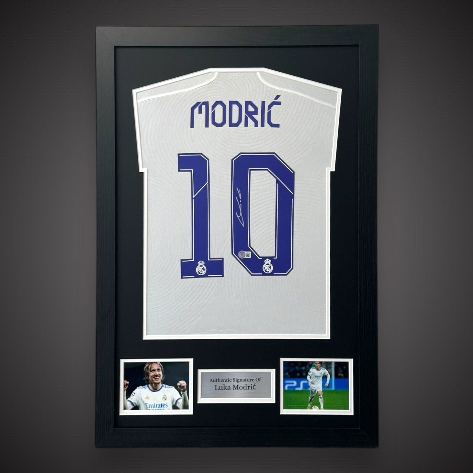 Luka Modric Hand Signed 2013/14 Real Madrid Football Shirt With COA £2990