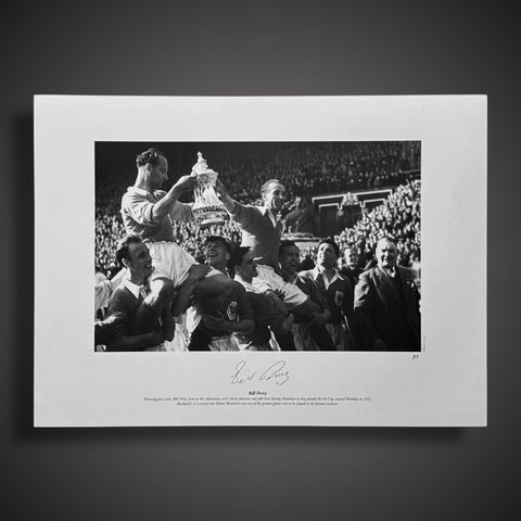 Framed Bill Perry FA Cup Hand Signed Photo Blackpool 1953  £44.99 16X201