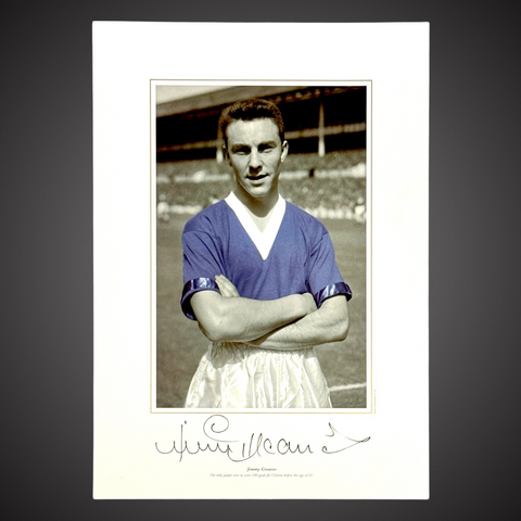 Jimmy Greaves Signed Photo Chelsea Legend £25 12X160