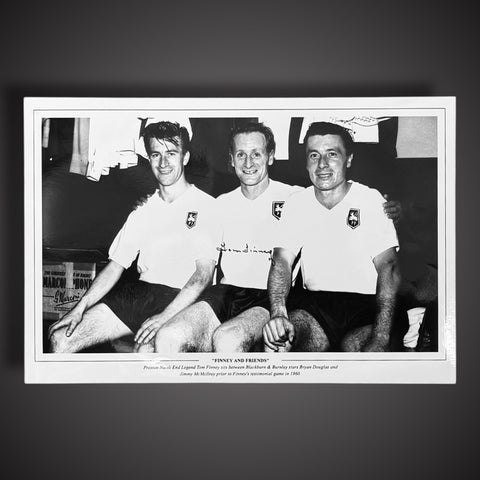 Tom Finney Signed Preston North End: Finney and Friends Print £250
