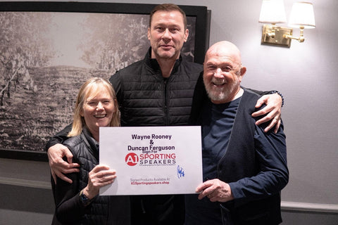 Framed Duncan Ferguson Hand Signed Everton Photograph £59.98 With COA1