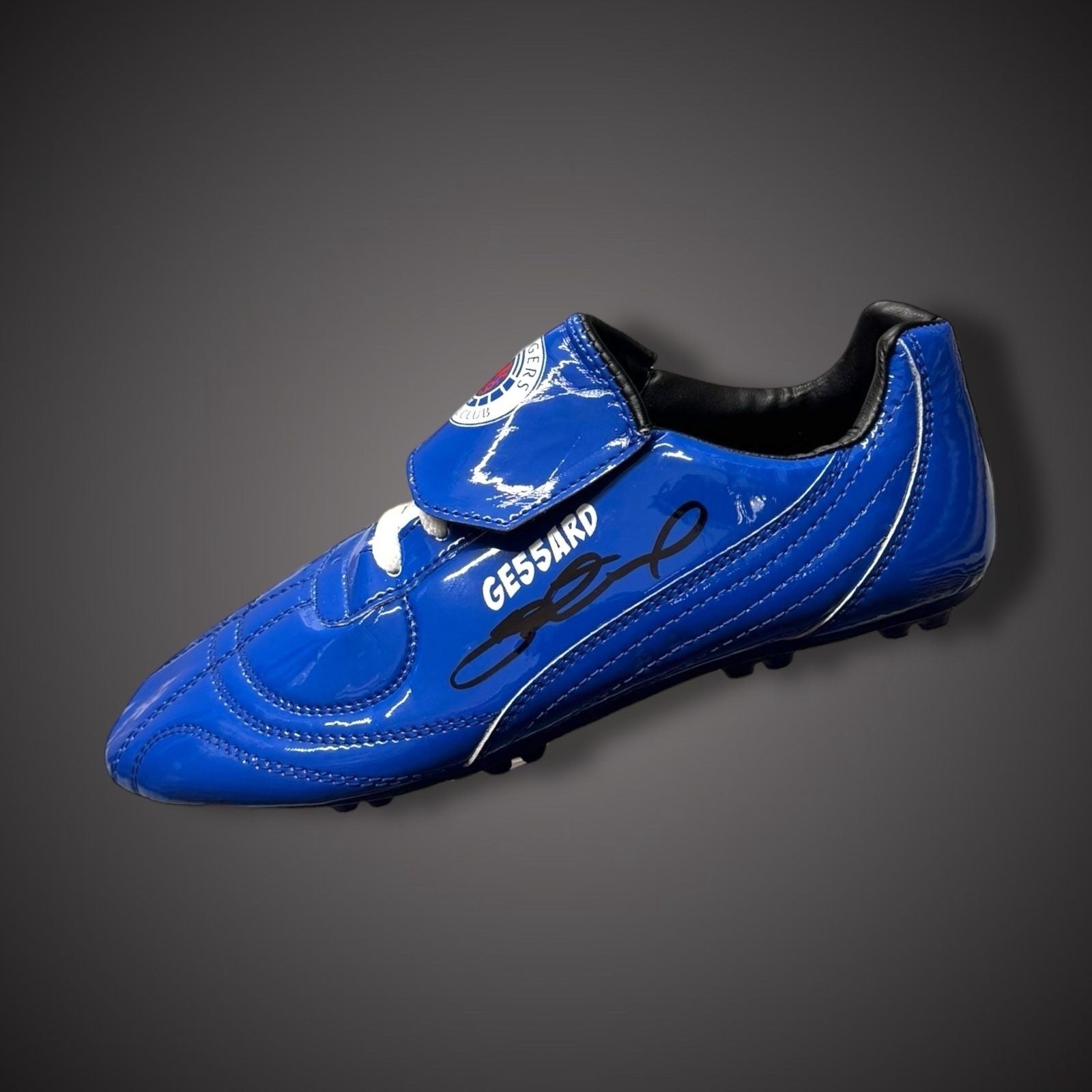 Steven Gerrard Hand Signed Rangers Football Boot £149 With COA 0