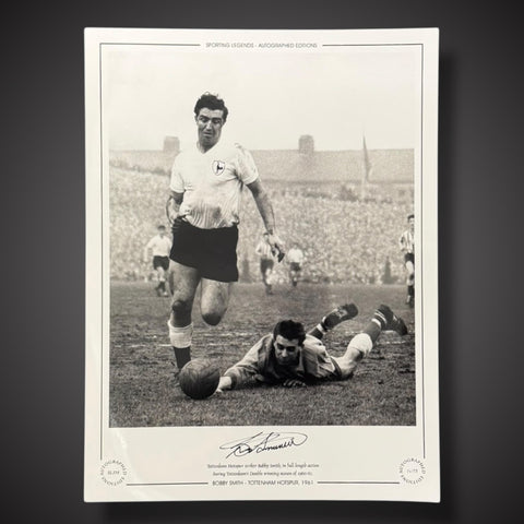 FRAMED Bobby Smith - TOTTENHAM HOTSPUR 1961 Signed Photo £451