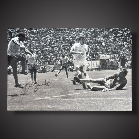 Brazil-  Superstar Jairzinho Hand Signed Photo £109.991