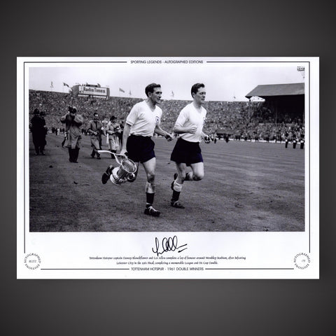 Tottenham Hotspur 1961 Double Winners- Les Allen Signed Photo £250