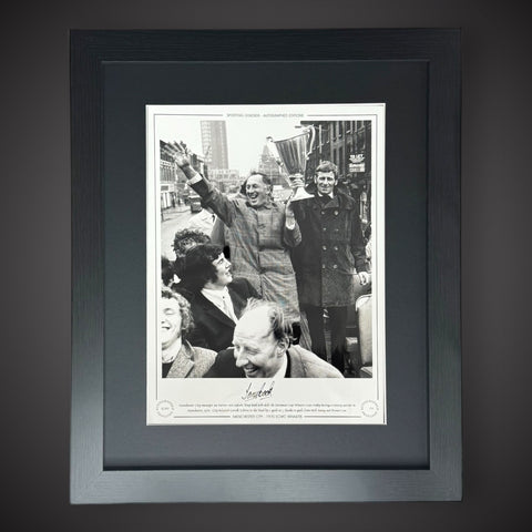 FRAMED Manchester City-1970 ECWC Winners -  Tony Book Signed Photo £45 16X120