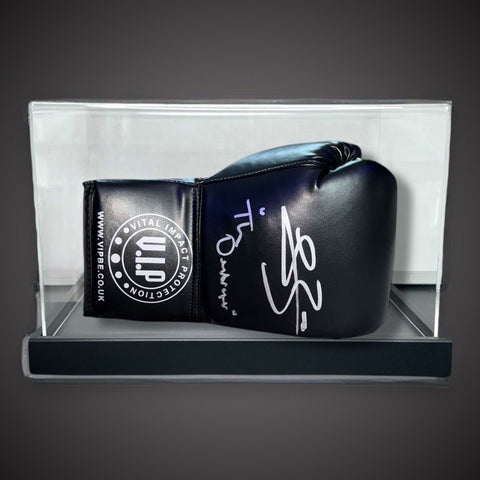 Conor Benn Hand Signed VIP Boxing Glove With COA In A Acrylic Case £224.990