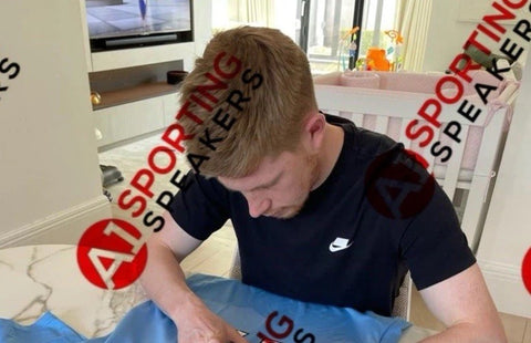 Kevin De Bruyne Manchester City Hand Signed  Framed Shirt With COA £3254