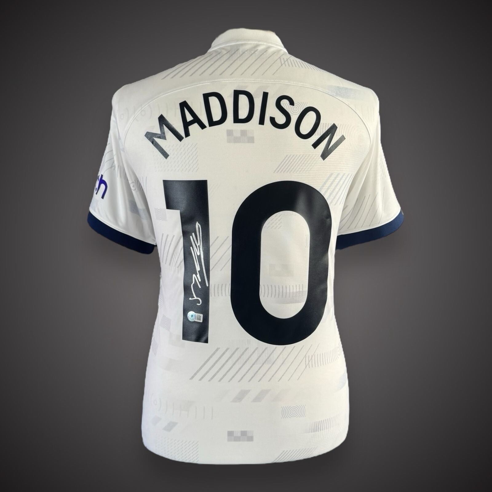 James Maddison Hand Signed  Tottenham Hotspur Football Shirt £2250