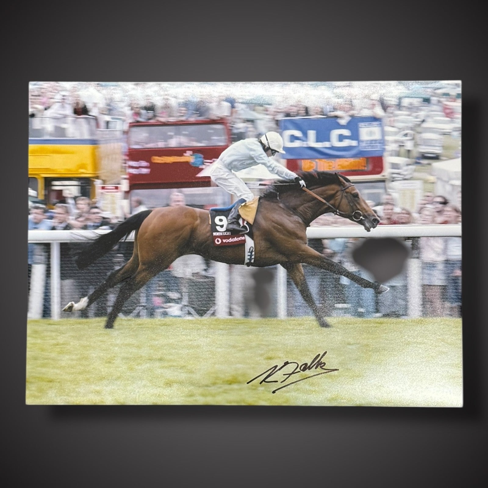 FRAMED Kieren Fallon - Horse Racing Legend Signed Photo £45 12X161