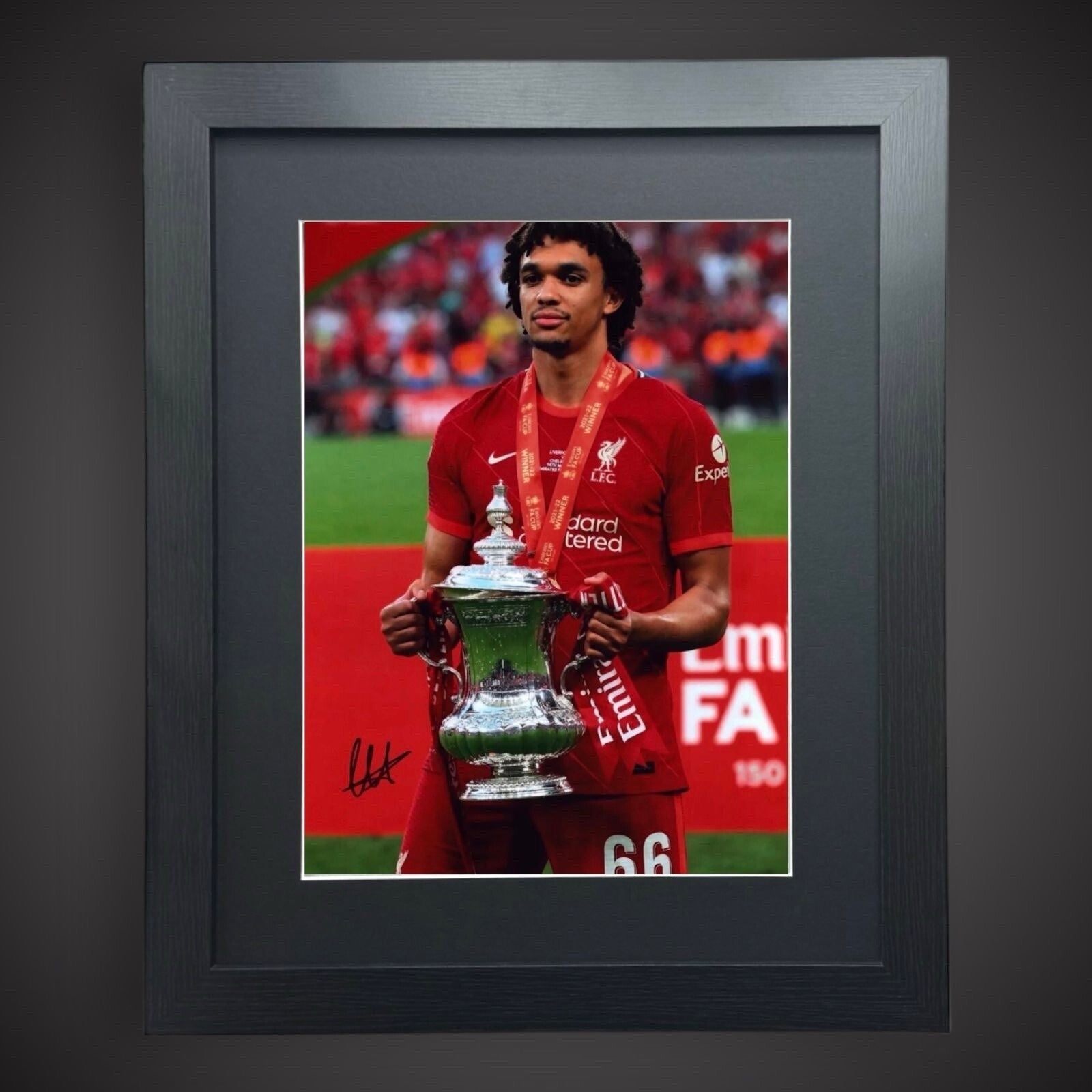 Framed Liverpool Trent Alexander-Arnold Hand Signed 16x12 Photo £79.99 With COA0
